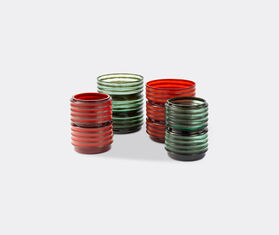 POLSPOTTEN 'Layer' vase, medium, green GREEN POLS25VAS199GRN