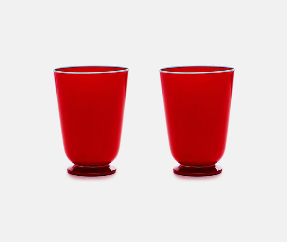 La DoubleJ Glasses, red, set of two undefined ${masterID}