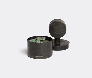 Mad et Len 'Cristaux' pot pourri totem, Ambre nobile, small BLACK MALE20POT085BLK