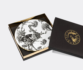 Simone Guidarelli Home 'Tangerine Garden' dinner plate, black and white MULTICOLOUR SIMO26SOU631MUL