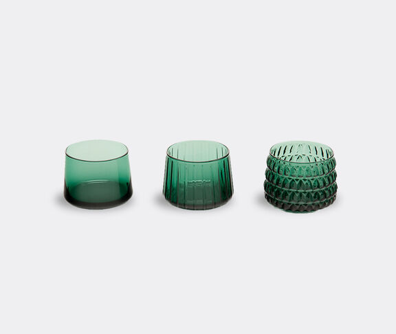 XLBoom 'Dim' tealight, set of three, green undefined ${masterID}
