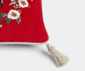 Gucci 'Bee' velvet cushion RED GUCC18CUS076RED