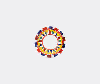 Dolce&amp;Gabbana Casa 'Carretto Siciliano' soup plate, set of two MULTICOLOUR DGCA22SET524MUL