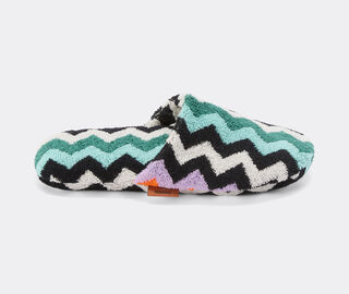 Missoni 'Best' soft slippers, turquoise multicolor MULTICOLOUR MIHO26BES135MUL