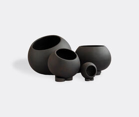 101 Copenhagen &#39;Urchin&#39; plant pot, petit, dark grey BROWN COPH23URC208BRW