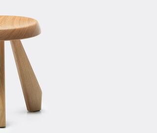 Cassina 'Tabouret M&eacute;ribel' stool, natural oak BEIGE CASS21TAB350BEI