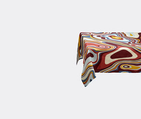 L'Objet 'Linen Sateen Waves' tablecloth, medium, red RED LOBJ23LIN368RED