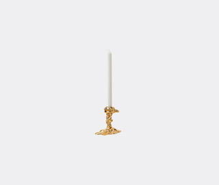 POLSPOTTEN 'Drip' candle holder, small, gold GOLD POLS25DRI009GOL