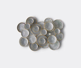 1882 Ltd 'Lustre' salad plate, black Dhow MULTICOLOUR 188219LUS623BLK