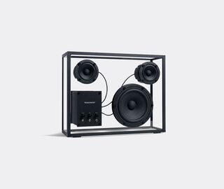 Transparent 'Transparent Speaker', black BLACK TRAN23TRA078BLK