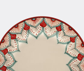 Les-Ottomans &#39;Peacock&#39; dessert plate, multicolor MULTICOLOUR OTTO21PEA795MUL