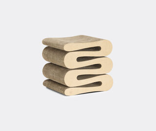 Vitra 'Wiggle Stool' BROWN VITR19WIG510BEI