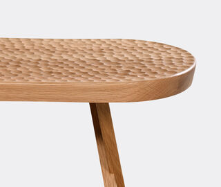 Zanat 'Touch Pill' stool, oak LIGHT BROWN ZANA20TOU671BRW