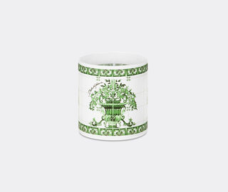 Dolce&amp;Gabbana Casa 'Maiolica' scented candle Sicilian neroli and lemon, green GREEN DGCA25GLA114GRN