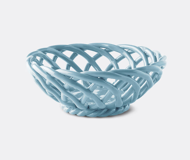 Octaevo 'Sicilia' basket, small, light blue MULTICOLOUR OCTA25CER905BLU