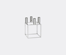 Audo Copenhagen &#39;Kubus 4&#39; candleholder, nickel plated MULTICOLOUR BYLA22KUB057SIL