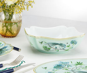 Aquazzura Casa &#39;Secret Garden&#39; salad bowl GREEN AQUA23SEC254GRN