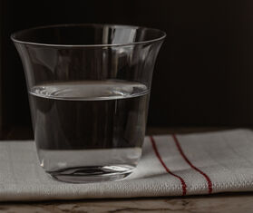 Audo Copenhagen 'Strandgade' drinking glass, small, set of two TRANSPARENT MENU22STR638TRA