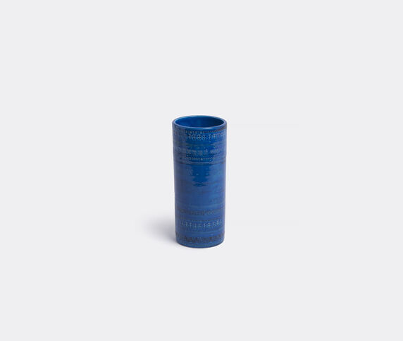 Bitossi Ceramiche 'Rimini blu' cylindrical vase