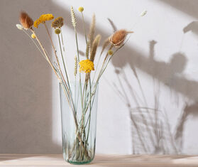 LSA International 'Mia' vase and lantern, large TRANSPARENT LSAI21MIA122TRA