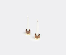 Shibui 'Ring' candlestick, set of two MULTICOLOUR SHIB18RIN762BRW
