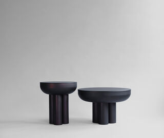 101 Copenhagen 'Crown' table, coffee, tall BROWN COPH22CRO785BEI