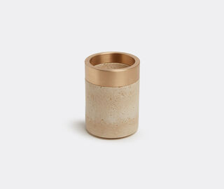 Michael Verheyden 'Coppa' container, small, beige BRONZE MIVE22COP090BEI