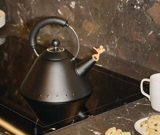 Alessi '9093' kettle, black BLACK ALES25KET662BLK