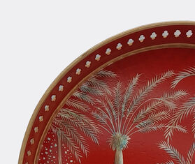 Les-Ottomans Iron tray, bamboo red MULTICOLOUR OTTO23BAM711MUL