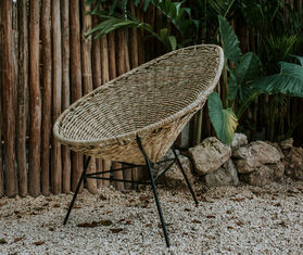 Acapulco Design &#39;Acapulco Palma&#39; chair, bulrush BROWN ACAP24ACA266BEI