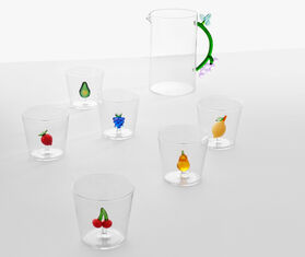 Ichendorf Milano &#39;Fruits and flowers&#39; tumbler, set of six MULTICOLOUR ICMI24FRU923MUL