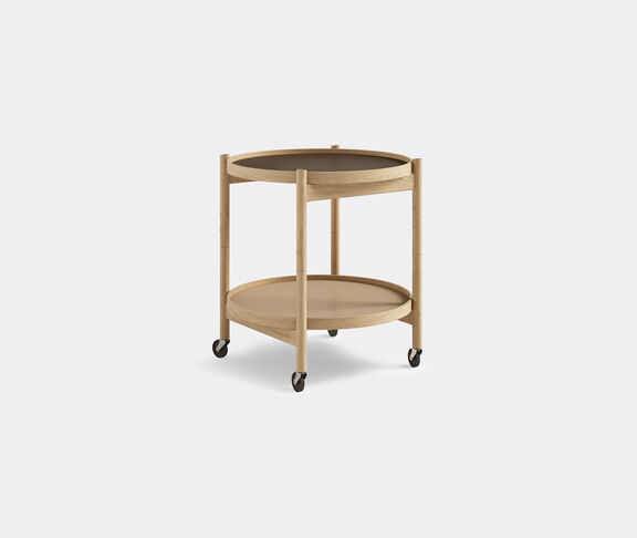 Brdr. Krüger 'Bølling' tray table, 500mm, oak, beige MULTICOLOUR BRDR21BOL350BEI