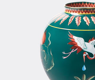 La DoubleJ 'Spirit Stork Bubble Vase' MULTICOLOUR LADJ22BUB103MUL