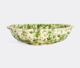 Cabana &#39;Speckled&#39; serving bowl, green and white MULTICOLOUR CABA23SPE620MUL