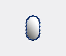 &amp;k Amsterdam &#39;Zigzag&#39; mirror, blue BLUE AMST25MIR277BLU