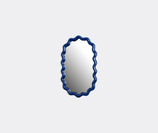 &amp;k Amsterdam 'Zigzag' mirror, blue BLUE AMST25MIR277BLU