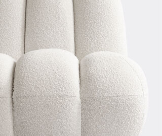 101 Copenhagen 'Toe' lounge chair, boucl&egrave; MULTICOLOUR COPH24TOE768WHI