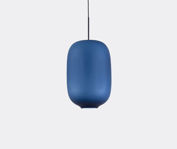 Cappellini 'Arya' hanging lamp, large, blue, UK plug