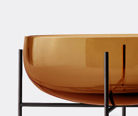 Audo Copenhagen &#39;Echasse&#39; bowl, amber BRASS MENU21ECH748BRW