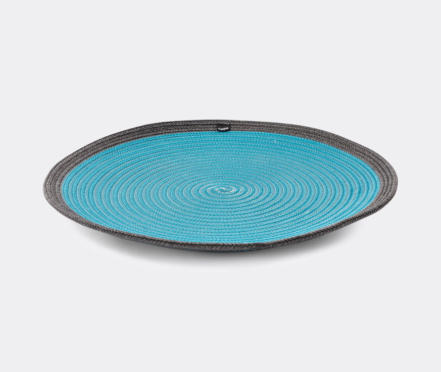 Cassina 'Mboro' placemat, light blue Blue and light blue CASS21MBO077LBL