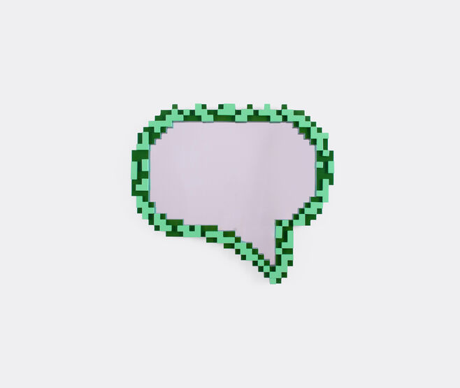Seletti 'Message' mirror, clear TRANSPARENT SELE25PIX923TRA