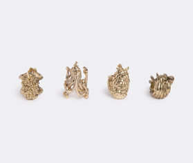 L'Objet 'Monster Ball' napkin rings, set of four GOLD LOBJ19MON738GOL