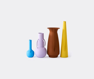 POLSPOTTEN 'Roman' vase, set of four, morning MULTICOLOUR POLS22VAS027MUL