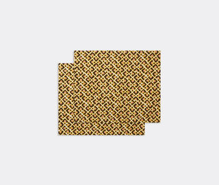 La DoubleJ 'Puzzle Rosa' tablemat, set of two MULTICOLOUR LADJ22TAB610MUL