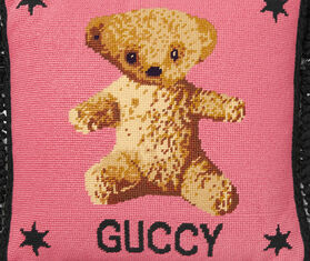 Gucci 'Teddy bear' cushion MULTICOLOUR GUCC18CUS137PIN