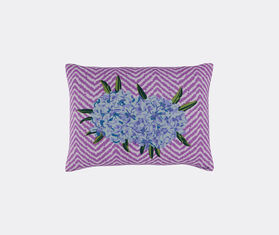 Lisa Corti &#39;Oleander&#39; rectangular cushion, lilac and blue MULTICOLOUR LICO23BAB823LIL