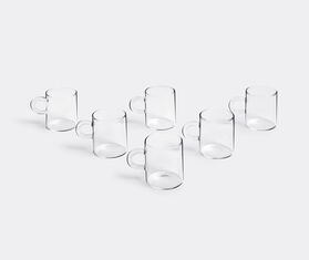 Ichendorf Milano 'Piuma' coffee cup, set of 6 TRANSPARENT ICMI15COF101TRA