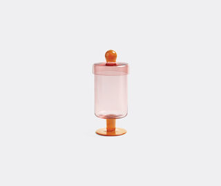&amp;k Amsterdam 'Duo' jar, tall, pink multicolor PINK AMST25JAR736PIN