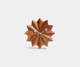 Vitra 'Nelson' fan clock BROWN VITR18NEL731BRW