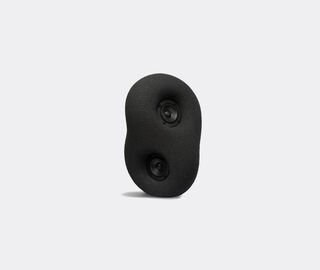 Transparent 'Acoustic Sculpture', black BLACK TRAN23ACO139BLK